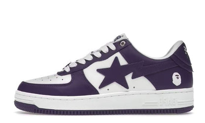 BAPE-WHITE PURPLE